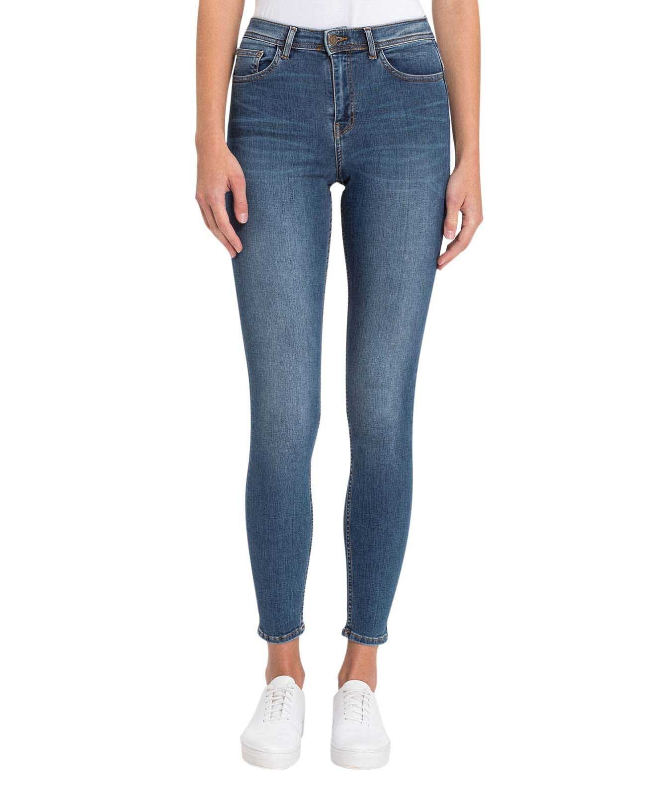 Damen Jeans Judy von Cross in Dark Mid Blue