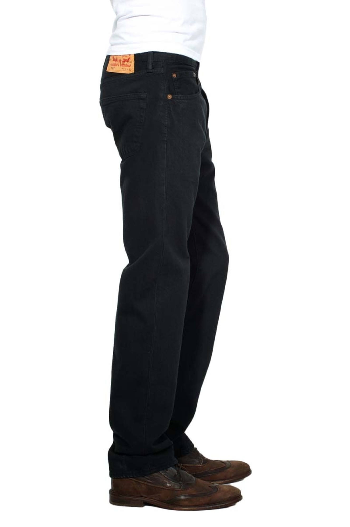 Herren Jeans 501 Original von Levis in Black