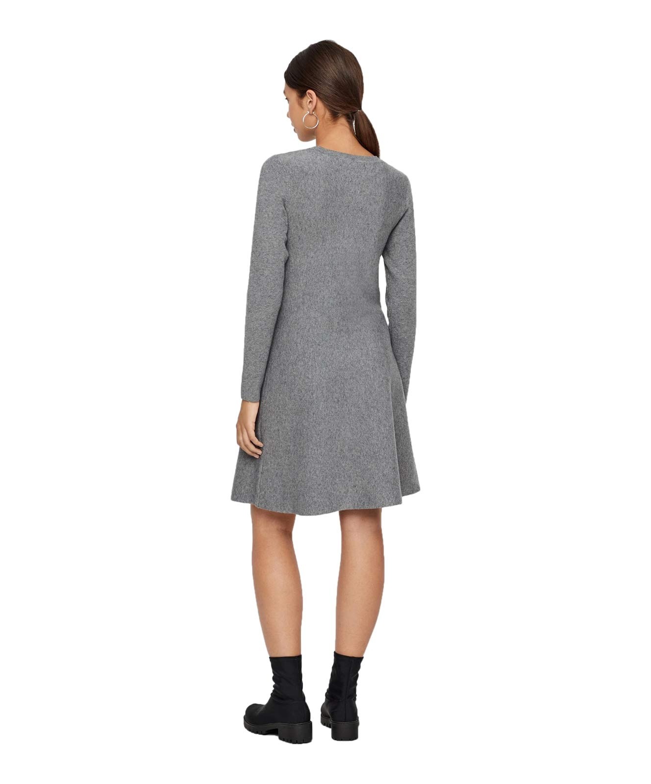 Damen Kleid Nancy von Vero Moda in Medium Grey Melange