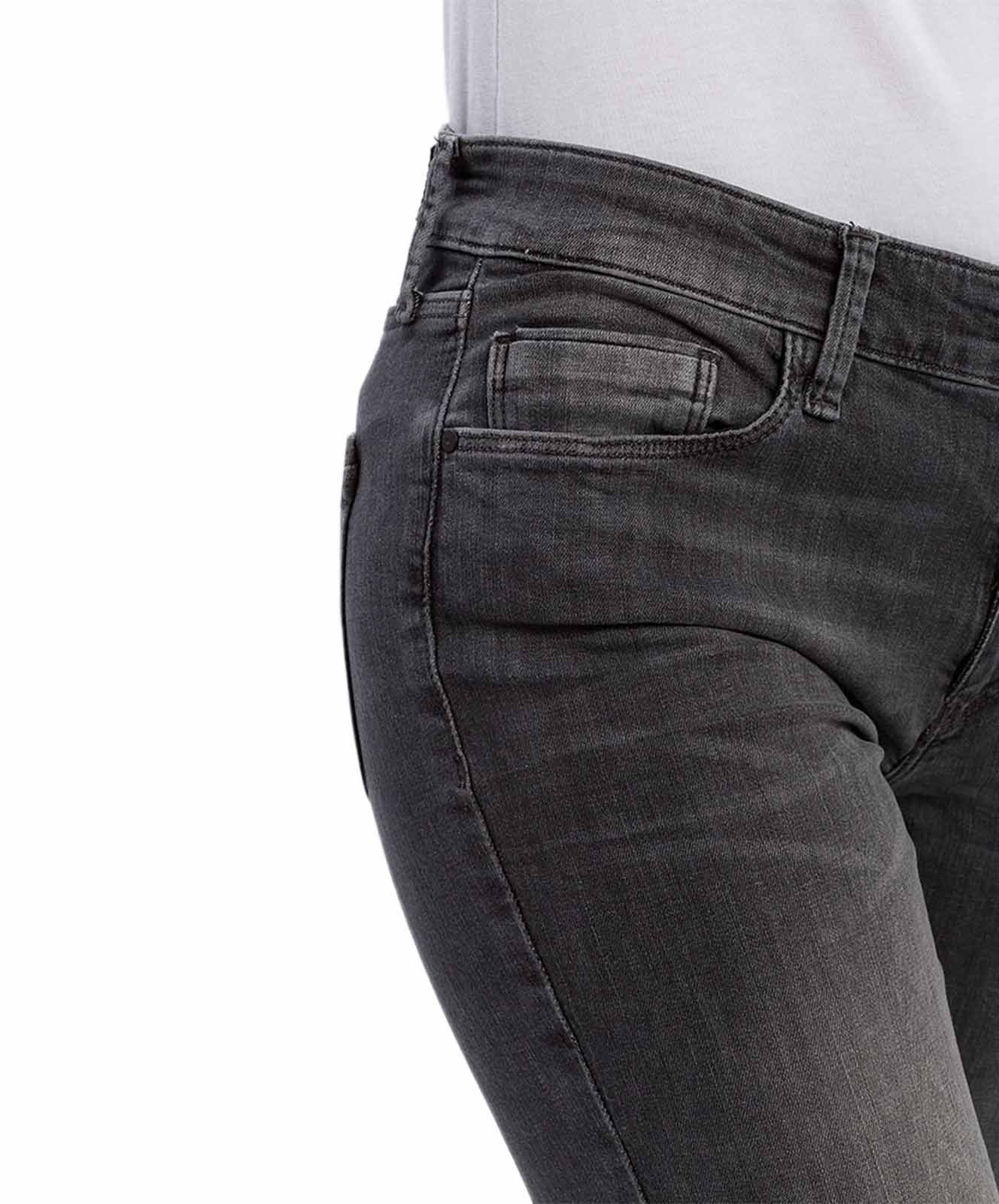 Damen Jeans Anya von Cross in Dark Grey