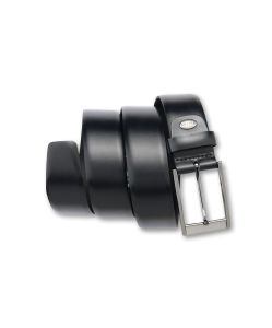 Bernd Götz Ledergürtel Touno Lucido in Schwarz