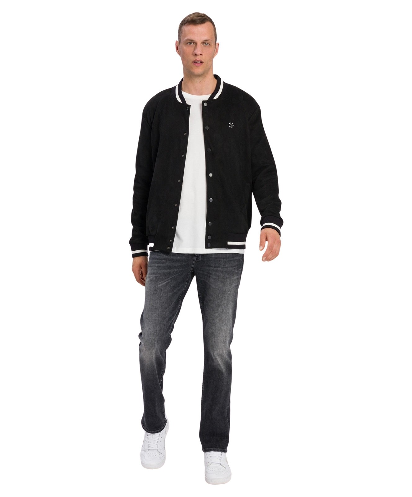 Herren Jeans Dylan von Cross in Dark Grey Used