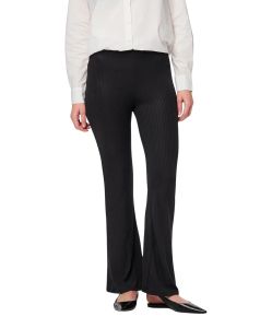 Pieces Jerseyhose Toppy in Schwarz