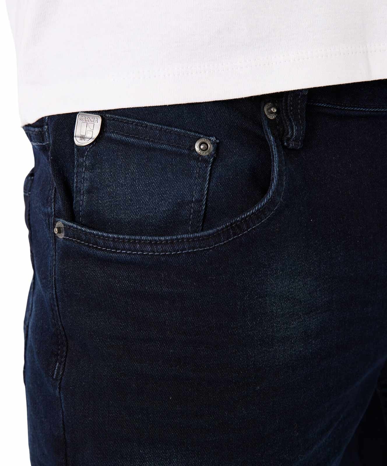 Herren Jeans Russo 611 von Garcia in Dark Used