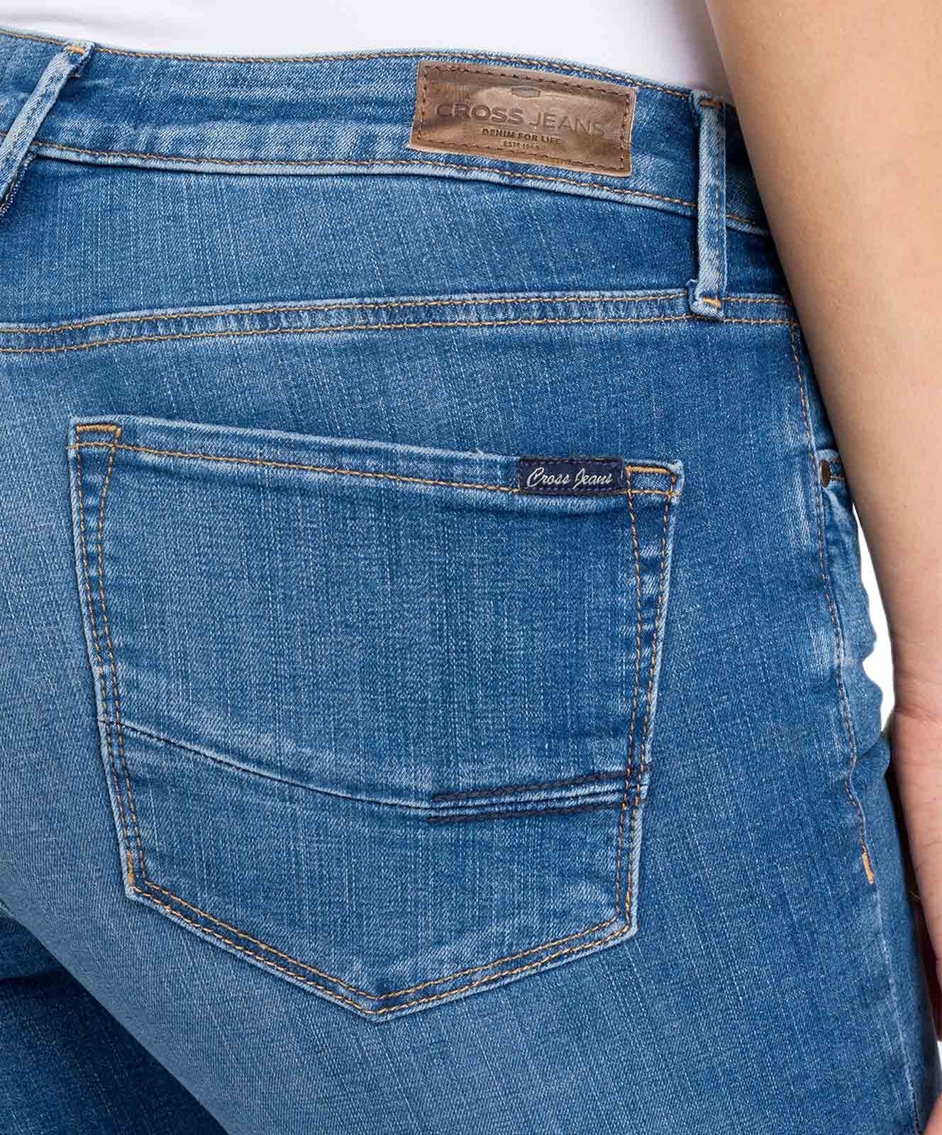 Damen Jeans Alan von Cross in Dark Mid Used