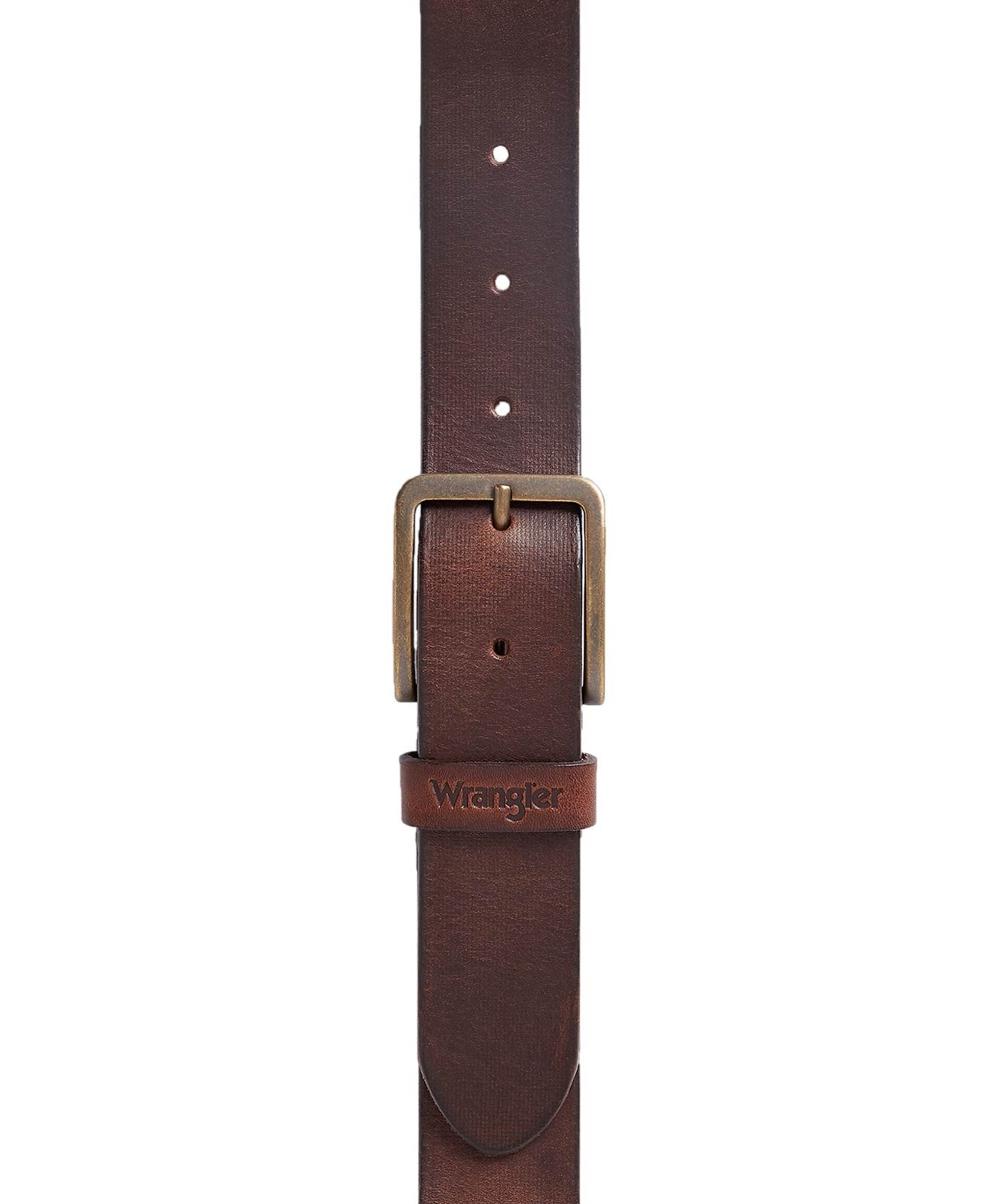 Herren Gürtel Structured Belt von Wrangler in Brown