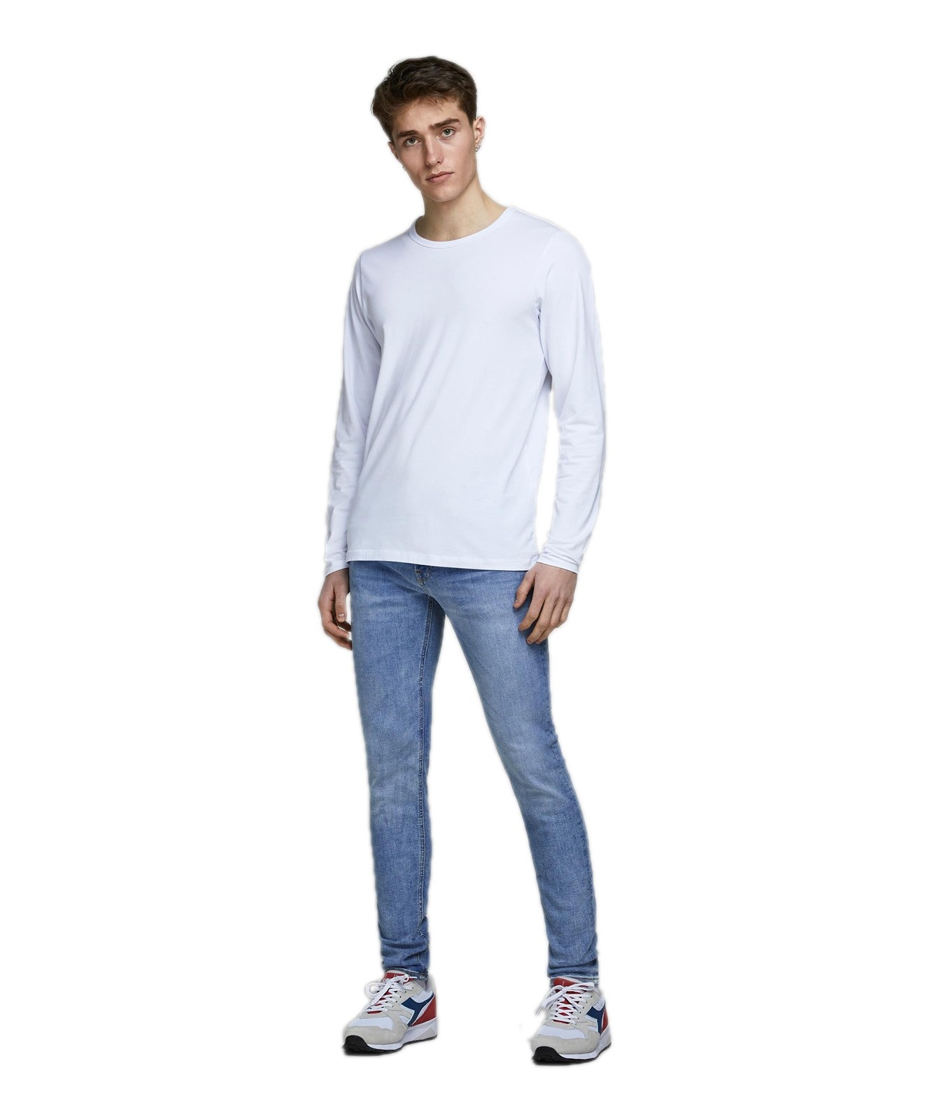 Herren Jeans Liam Original von Jack & Jones in Blue Denim